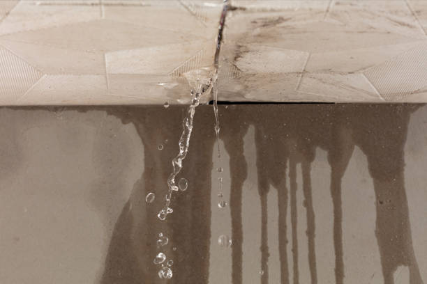 Professional Flood Damage Cleanup technician working in Lookout, WV